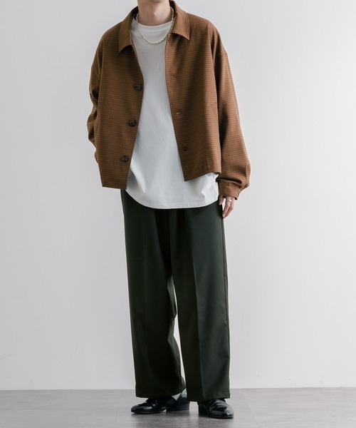 ワイドストレートパンツ（スラックス）｜epnok（エプノック）の