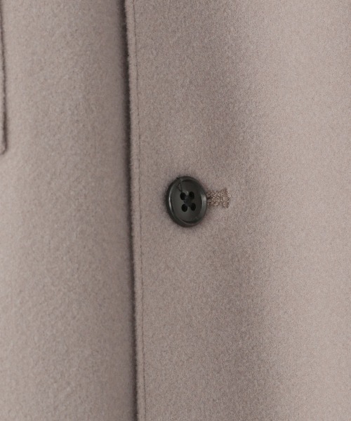 LOWRYS FARM（ローリーズファーム）の「ウーリーテックＢＩＧシャツジャケット　953808（テーラードジャケット・メンズ・ベージュ/ブルー/ネイビー・MEDIUM/LARGE）」の5枚目の写真