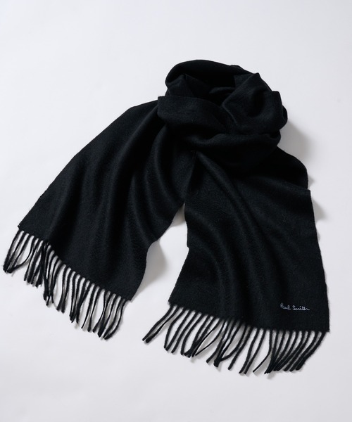 SETUP7(セットアップセブン)の「【Paul Smith】ピュアウールソリッドマフラー(マフラー・メンズ・チャコールグレー/ライトグレー/ストーン/ブラック×グレー/ブラック×ブルー/グレー×ピンク/ベージュ/ネイビー/ラベンダー/バーガンディー/ピンク・FREE)」の15枚目の写真