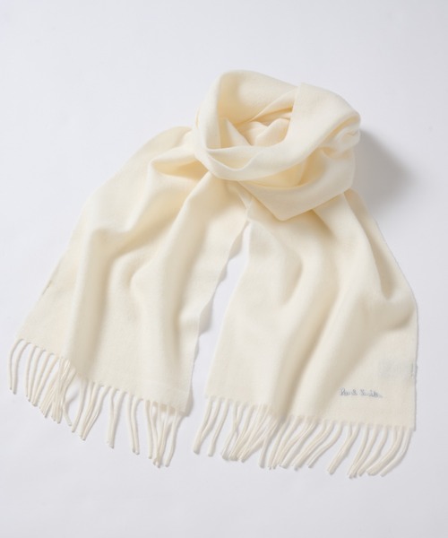 SETUP7(セットアップセブン)の「【Paul Smith】ピュアウールソリッドマフラー(マフラー・メンズ・チャコールグレー/ライトグレー/ストーン/ブラック×グレー/ブラック×ブルー/グレー×ピンク/ベージュ/ネイビー/ラベンダー/バーガンディー/ピンク・FREE)」の12枚目の写真