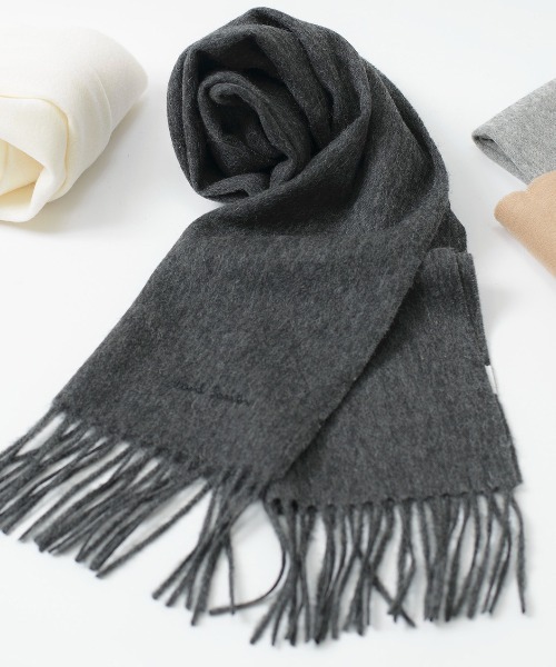 SETUP7(セットアップセブン)の「【Paul Smith】ピュアウールソリッドマフラー(マフラー・メンズ・チャコールグレー/ライトグレー/ストーン/ブラック×グレー/ブラック×ブルー/グレー×ピンク/ベージュ/ネイビー/ラベンダー/バーガンディー/ピンク・FREE)」の22枚目の写真