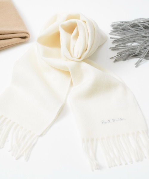 SETUP7(セットアップセブン)の「【Paul Smith】ピュアウールソリッドマフラー(マフラー・メンズ・チャコールグレー/ライトグレー/ストーン/ブラック×グレー/ブラック×ブルー/グレー×ピンク/ベージュ/ネイビー/ラベンダー/バーガンディー/ピンク・FREE)」の13枚目の写真