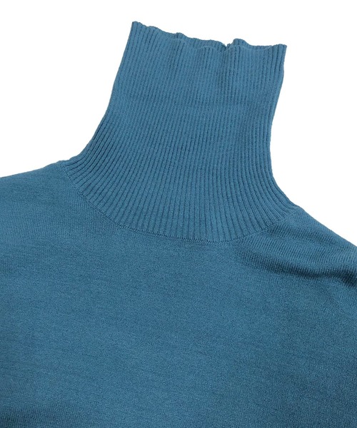 ADMIX/ATELIER SAB MEN(アドミックスアトリエサブメン)の「ハイゲージ編み ハンドウォッシャブル / タートルネック セーター(ニット/セーター・メンズ・チャコールグレー/ライトグレー/ブラック/アッシュブラウン/ベージュ/オフホワイト/グリーン系その他/グリーン/グレイッシュベージュ/グリーン系その他2/アッシュグレー/ライトブラウン・48/50)」の16枚目の写真