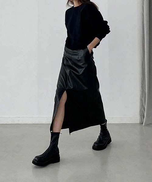 SUGAR BISKET(シュガービスケット)の「バックファスナー厚底ショートブーツ(ブーツ・レディース・ホワイト/ブラック・38/39/35/36/37)」の8枚目の写真