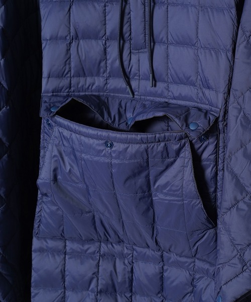 TAION（タイオン）の「【 TAION / タイオン 】 マウンテン ダウン ポンチョ TAION106MTPC DON（ポンチョ・レディース・オリーブドラブ/ブラック/ネイビー/キャメル/ライトグレー・FREE）」の17枚目の写真