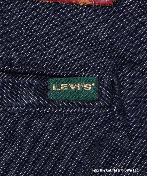 Levi's(リーバイス)の「LEVI'S(R) x FELIX THE CAT(TM) PLEAT HIGH LOOSE デニムパンツ FELIX STUDY CLUB(デニムパンツ・レディース・ダークインディゴブルー・23inch/24inch/27inch/26inch/25inch/28inch)」の10枚目の写真