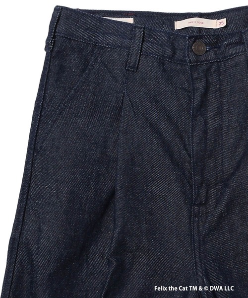 Levi's(リーバイス)の「LEVI'S(R) x FELIX THE CAT(TM) PLEAT HIGH LOOSE デニムパンツ FELIX STUDY CLUB(デニムパンツ・レディース・ダークインディゴブルー・23inch/24inch/27inch/26inch/25inch/28inch)」の11枚目の写真
