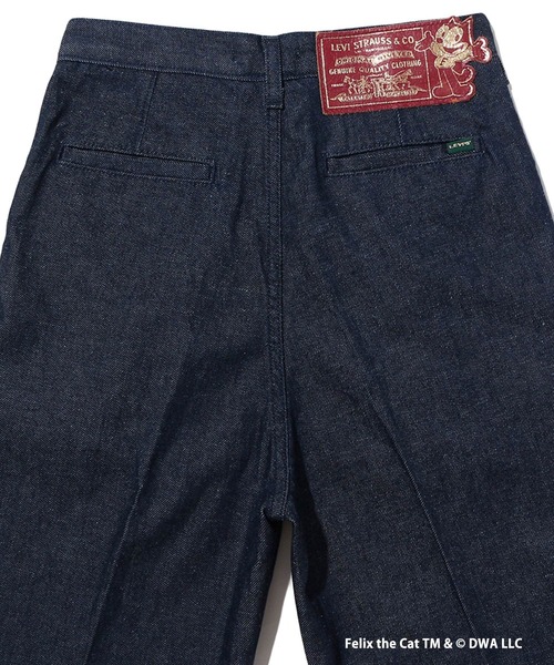 Levi's(リーバイス)の「LEVI'S(R) x FELIX THE CAT(TM) PLEAT HIGH LOOSE デニムパンツ FELIX STUDY CLUB(デニムパンツ・レディース・ダークインディゴブルー・23inch/24inch/27inch/26inch/25inch/28inch)」の15枚目の写真