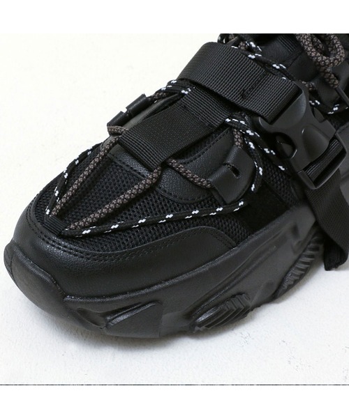 SILVER BULLET（シルバーバレット）の「『SILVER BULLET SELECT AC/シルバーバレットセレクト』ボリューミーソールスニーカー【Y】（スニーカー・メンズ・ベージュ/ブラック・42/44/40）」の9枚目の写真