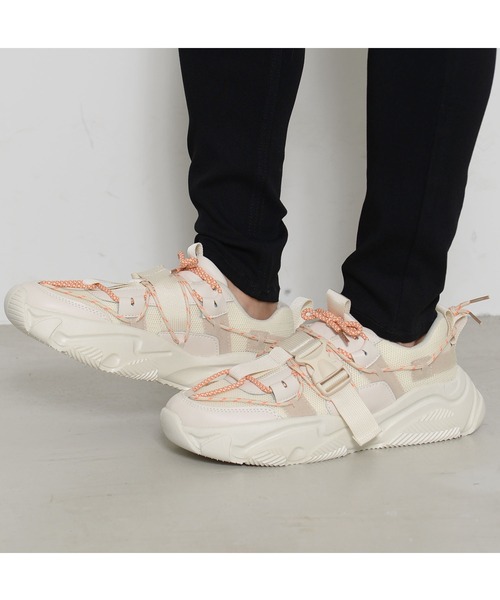 SILVER BULLET（シルバーバレット）の「『SILVER BULLET SELECT AC/シルバーバレットセレクト』ボリューミーソールスニーカー【Y】（スニーカー・メンズ・ベージュ/ブラック・42/44/40）」の5枚目の写真