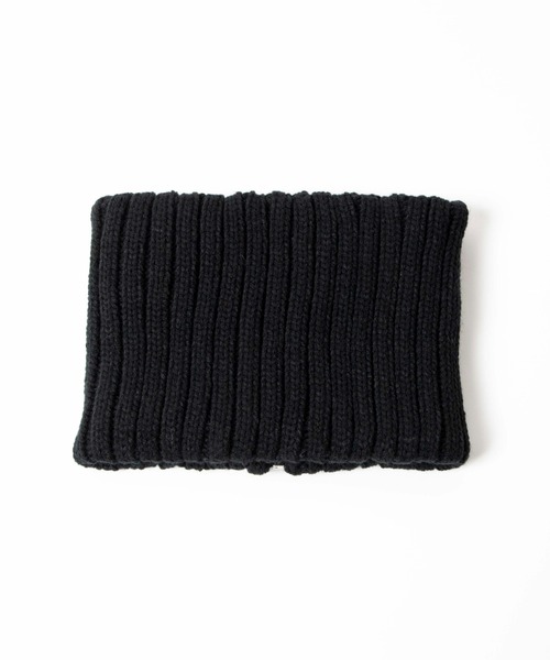 WEGO（ウィゴー）の「WEGO/【WEB限定】リングジップネックウォーマー（ネックウォーマー/スヌード・メンズ・ブラック・FREE）」の4枚目の写真