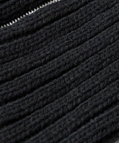 WEGO（ウィゴー）の「WEGO/【WEB限定】リングジップネックウォーマー（ネックウォーマー/スヌード・メンズ・ブラック・FREE）」の5枚目の写真