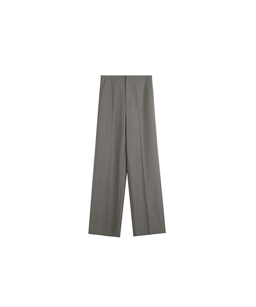 UNSPOKEN(アンスポクン)の「【UNSPOKEN】Loose wide gray suit pants UQ21K019(スラックス・レディース・グレー・S/M/L)」の10枚目の写真