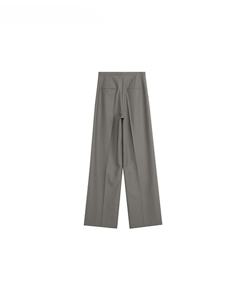 UNSPOKEN(アンスポクン)の「【UNSPOKEN】Loose wide gray suit pants UQ21K019(スラックス・レディース・グレー・S/M/L)」の11枚目の写真