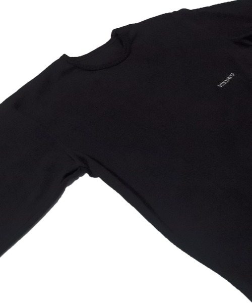 BURNOUT(バーンアウト)の「【BURNOUT】L/S プルオーバー ニット(Tシャツ/カットソー・メンズ・ブラック/ブラックミックス/ヘザーグレー・M/L)」の18枚目の写真