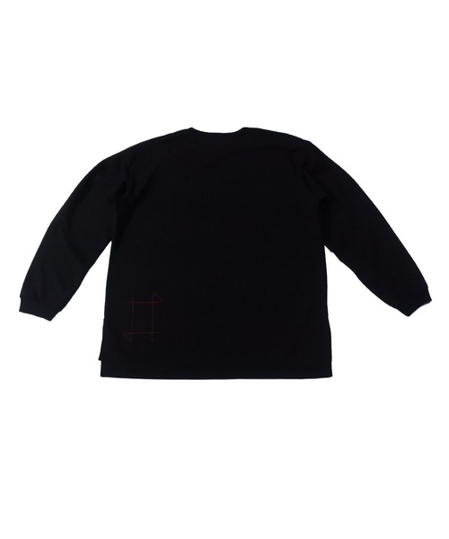 BURNOUT(バーンアウト)の「【BURNOUT】L/S プルオーバー ニット(Tシャツ/カットソー・メンズ・ブラック/ブラックミックス/ヘザーグレー・M/L)」の8枚目の写真