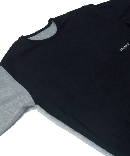 BURNOUT(バーンアウト)の「【BURNOUT】L/S プルオーバー ニット(Tシャツ/カットソー・メンズ・ブラック/ブラックミックス/ヘザーグレー・M/L)」の17枚目の写真