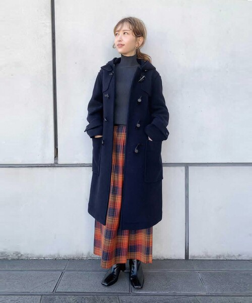 DRESSTERIOR（ドレステリア）の「◆リブハイゲージニット（ニット/セーター・レディース・パープル系/チャコールグレー/オフホワイト/ブラック系2・38/36）」の21枚目の写真