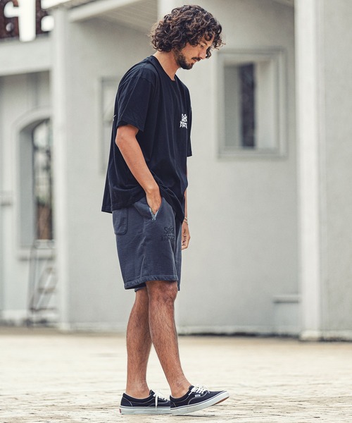 MARBLES（マーブルズ）の「mt7556-STANDARD TEE (SANTAMONICA) Tシャツ（Tシャツ/カットソー・メンズ・ホワイト/ブラック/パープル・M/XL/S/L）」の9枚目の写真