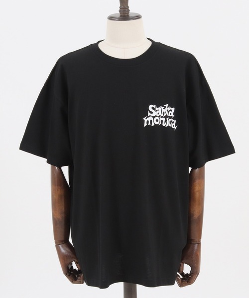 MARBLES（マーブルズ）の「mt7556-STANDARD TEE (SANTAMONICA) Tシャツ（Tシャツ/カットソー・メンズ・ホワイト/ブラック/パープル・M/XL/S/L）」の19枚目の写真