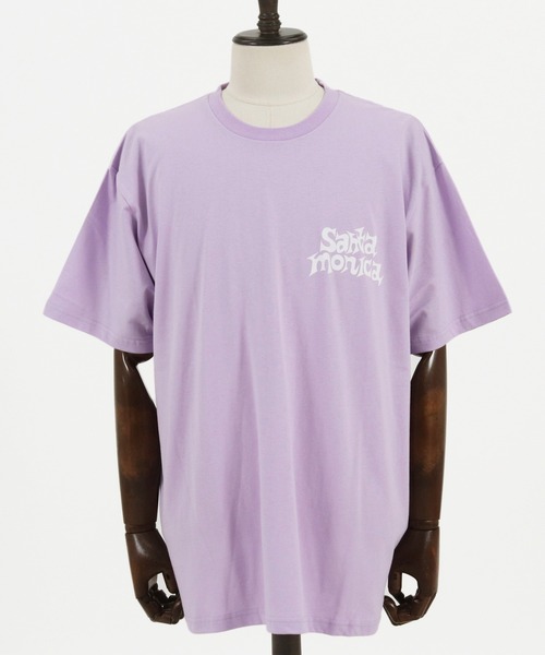 MARBLES（マーブルズ）の「mt7556-STANDARD TEE (SANTAMONICA) Tシャツ（Tシャツ/カットソー・メンズ・ホワイト/ブラック/パープル・M/XL/S/L）」の21枚目の写真