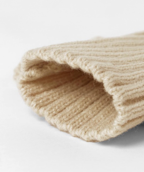 KBF(ケイビーエフ)の「ランダムリブアームウォーマー(手袋・レディース・ベージュ/ブラウン/グレー・ONE)」の12枚目の写真