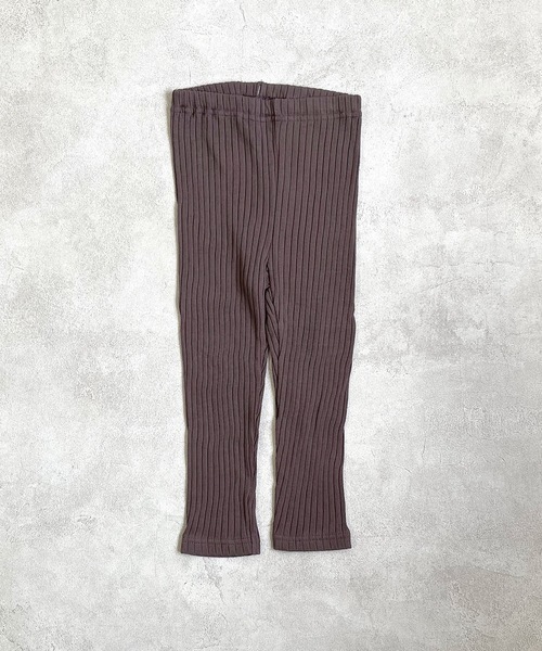 CALMIA（カルミア）の「裏起毛テレコフルタケレギンス（80～150cm）（レギンス/スパッツ・キッズ・イエロー/ラベンダー/チャコール・90/100/110/120/80/130/95/140/150）」の6枚目の写真