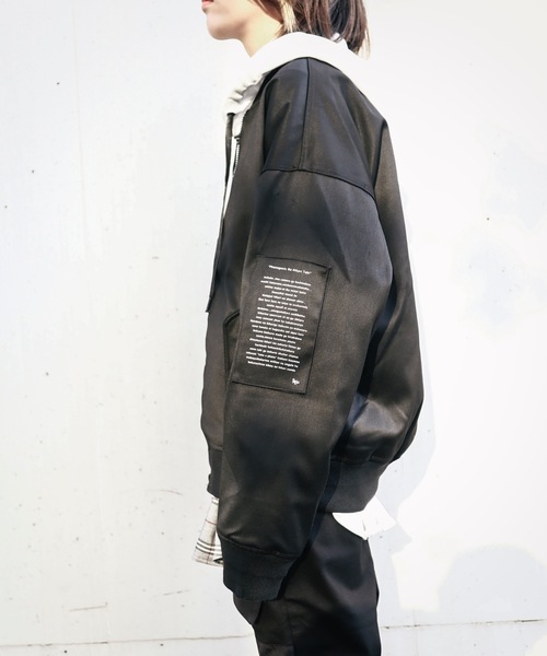 AFYF（エーエフワイエフ）の「AFYFPHOTOGRAPHER MA-1/ビッグシルエット フォトグラファーMA-1（MA-1・メンズ・ブラック/ネイビー/ブラック系その他・22cm）」の20枚目の写真