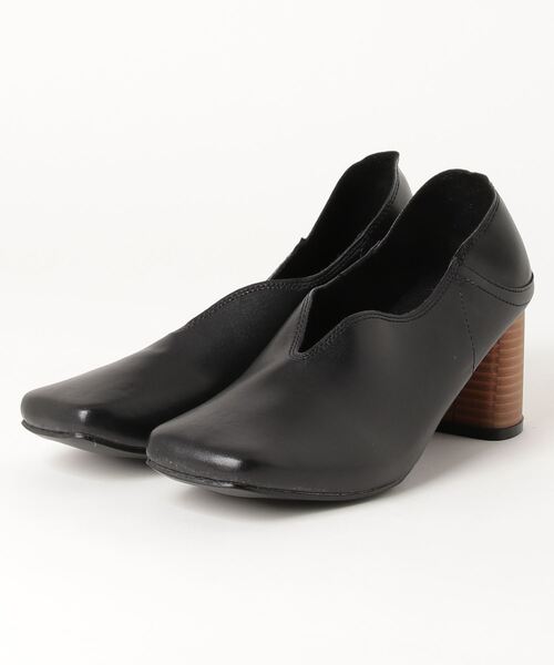 Solace(ソレイス)の「スクエアトゥVカットパンプス(パンプス・レディース・ブラック/グリーン/アイボリー・LL/M/L)」の16枚目の写真