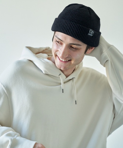 Ocean Pacific（オーシャンパシフィック）の「【OP:オーピー】ロゴビーニー　ニットキャップ（ニットキャップ/ビーニー・メンズ・ブラック/ネイビー/ブラウン/ピンク/オレンジ/グレー・FREE）」の8枚目の写真