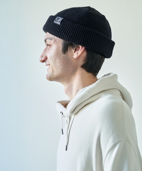Ocean Pacific（オーシャンパシフィック）の「【OP:オーピー】ロゴビーニー　ニットキャップ（ニットキャップ/ビーニー・メンズ・ブラック/ネイビー/ブラウン/ピンク/オレンジ/グレー・FREE）」の9枚目の写真
