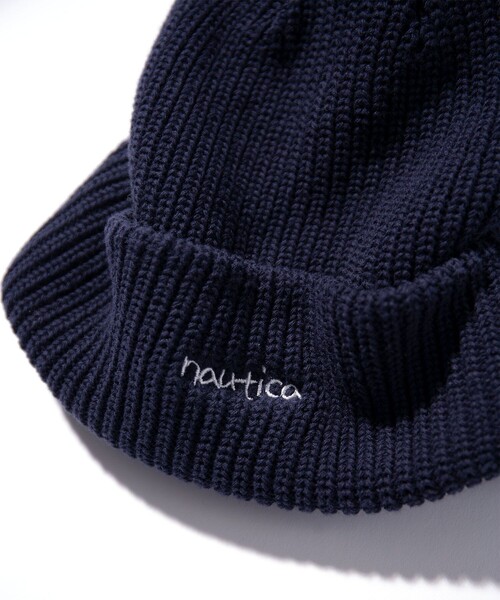 NAUTICA（ノーティカ）の「ニットキャップ（ニットキャップ/ビーニー・メンズ・ホワイト・ﾌﾘ-）」の3枚目の写真