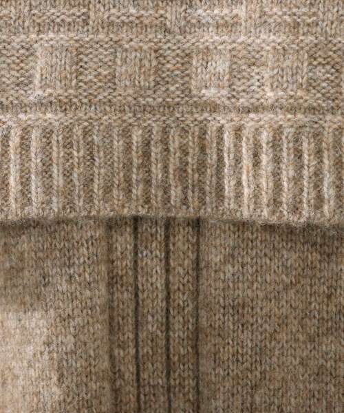 DRESKIP（ドレスキップ）の「◆【2点セット】ニットベスト×ニットワンピース（ワンピース・レディース・ダークブラウン/グレー/グリーン系・02/03）」の5枚目の写真