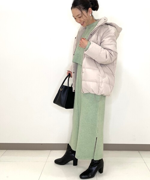 DRESKIP（ドレスキップ）の「◆【2点セット】ニットベスト×ニットワンピース（ワンピース・レディース・ダークブラウン/グレー/グリーン系・02/03）」の18枚目の写真