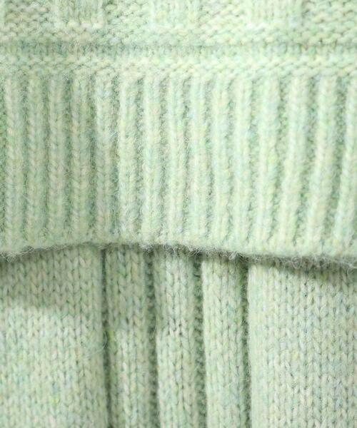 DRESKIP（ドレスキップ）の「◆【2点セット】ニットベスト×ニットワンピース（ワンピース・レディース・ダークブラウン/グレー/グリーン系・02/03）」の8枚目の写真