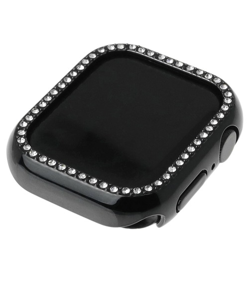 Urban Coral(アーバンコーラル)の「Apple Watch Case / アップルウォッチ ケース ラインストーン / Urban Coral(デジタル腕時計・レディース・ブラック/ピンク/シルバー/ゴールド/クリア/ピンクゴールド・41mm/45mm)」の1枚目の写真