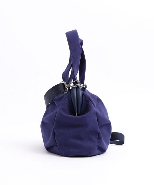 coen(コーエン)の「キャンバスガマグチミニバッグ(ボストンバッグ・レディース・ネイビー/レッド・FREE)」の12枚目の写真