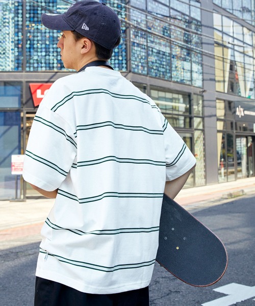 DISCUS ATHLETIC（ディスカス　アスレチック）の「DISCUS ATHLETIC/ディスカス アスレチック SOLOTEX /無地/ボーダー ロゴワッペン 半袖クルーTシャツ（Tシャツ/カットソー・メンズ・オレンジ/グリーン系その他/ブラック/ホワイト系その他/サックスブルー/ホワイト/グリーン/ネイビー・L/M/XL）」の9枚目の写真