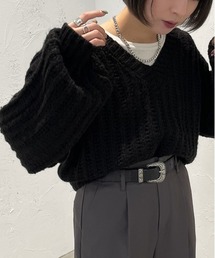 ざっくり編みニット【ZOZOTOWN限定アイテム】