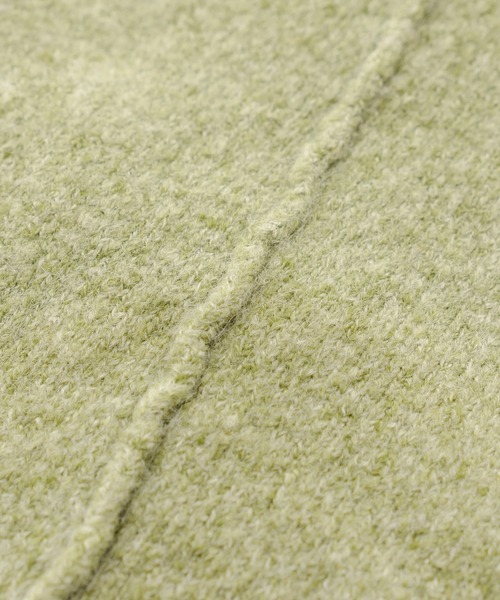 fupel（フぺル）の「キーネックMIXニットベスト（ベスト・レディース・ダークブラウン/ライトグリーン・SMALL/MEDIUM）」の10枚目の写真