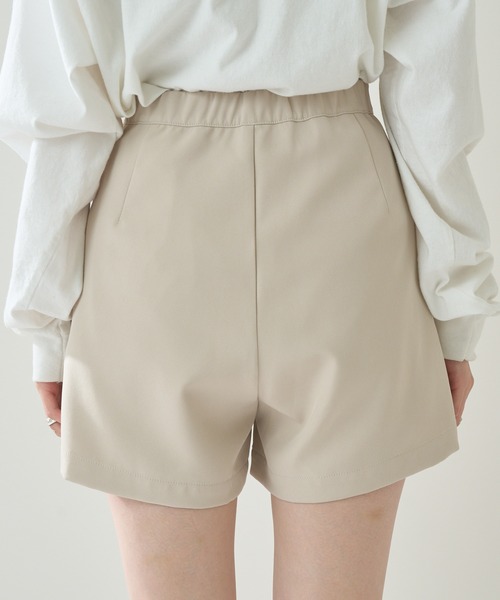 mystic(ミスティック)の「シンプルショートパンツ(その他パンツ・レディース・アイボリー/ブラック・FREE)」の12枚目の写真