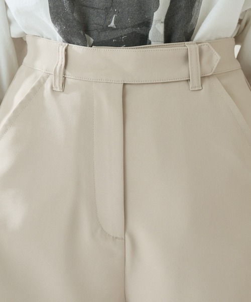 mystic(ミスティック)の「シンプルショートパンツ(その他パンツ・レディース・アイボリー/ブラック・FREE)」の5枚目の写真