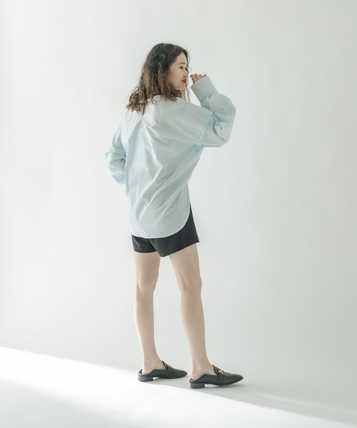 mystic(ミスティック)の「シンプルショートパンツ(その他パンツ・レディース・アイボリー/ブラック・FREE)」の15枚目の写真