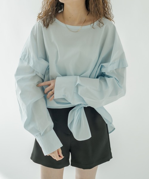 mystic(ミスティック)の「シンプルショートパンツ(その他パンツ・レディース・アイボリー/ブラック・FREE)」の11枚目の写真