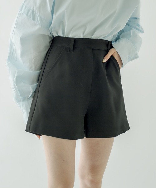 mystic(ミスティック)の「シンプルショートパンツ(その他パンツ・レディース・アイボリー/ブラック・FREE)」の9枚目の写真