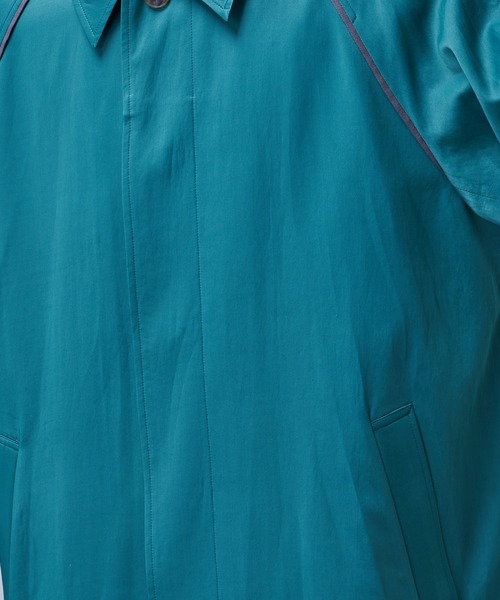 Lui's（ルイス）の「【SILLIS / シリス】 ステンカラーコート（ステンカラーコート・メンズ・ブラック/グリーン・44/46）」の22枚目の写真