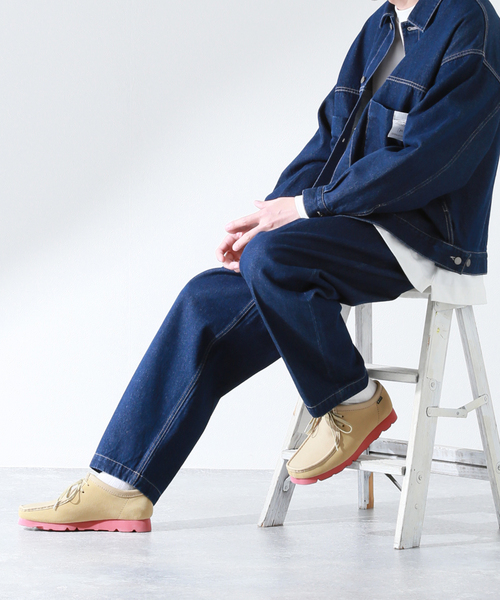 JOURNAL STANDARD relume（ジャーナルスタンダード　レリューム）の「DENIM ワイドスラックス（デニムパンツ・メンズ・ホワイト/ネイビー・SMALL/MEDIUM/LARGE）」の13枚目の写真