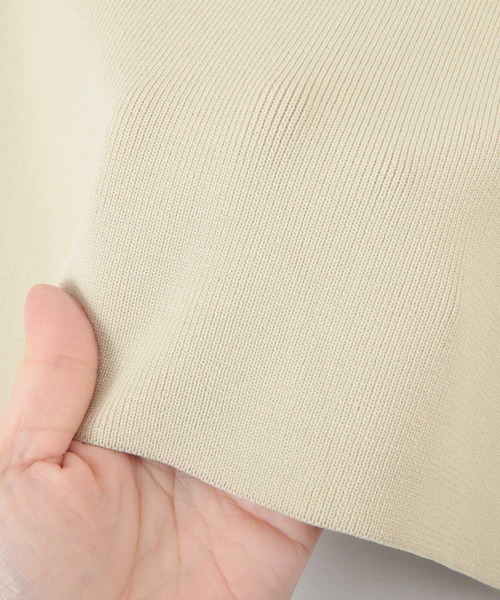 UR'S(ユアーズ)の「Vネックニットベスト(ベスト・レディース・ネイビー/ブラック/アイボリー・M/S/L)」の21枚目の写真