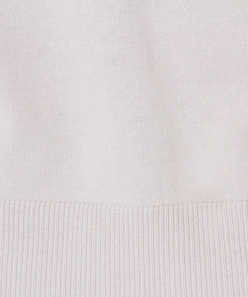 Another Edition(アナザーエディション)の「14GGハイツイストプルオーバー/ AEBC 14GG HIGH TWIST PO◆(ニット/セーター・レディース・オフホワイト/ブラック/ライトグレー/マスタード・フリー)」の15枚目の写真