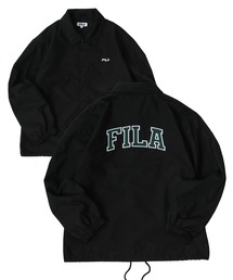 FILA | FILA/フィラ 別注 ビッグシルエット カレッジロゴ バック刺繍 バックプリントコーチジャケット/ナイロンジャケット(ナイロンジャケット)